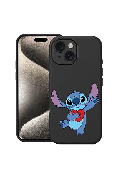 bestcase Husa Slim Silicon pentru Apple iPhone 14, Love Stitch, 1396632 B 1889