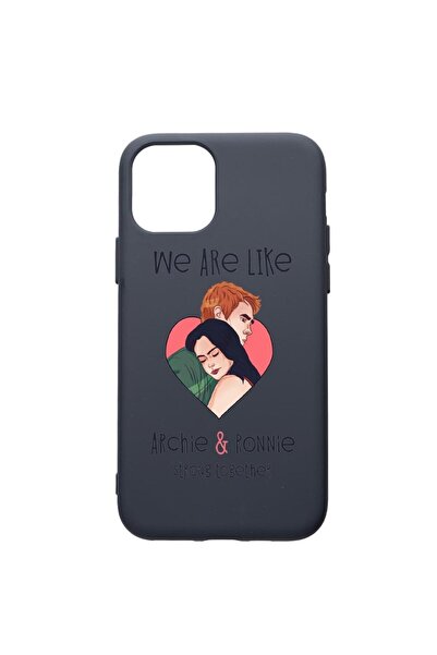 bestcase Премиум силиконов калъф, съвместим с Apple iPhone 12, Riverdale Love...