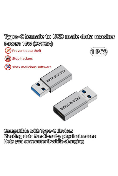 choice2 محول BSN CM-AG-PBQ-YS من USB A/C إلى Type-C لحماية البيانات وشحنها بد...