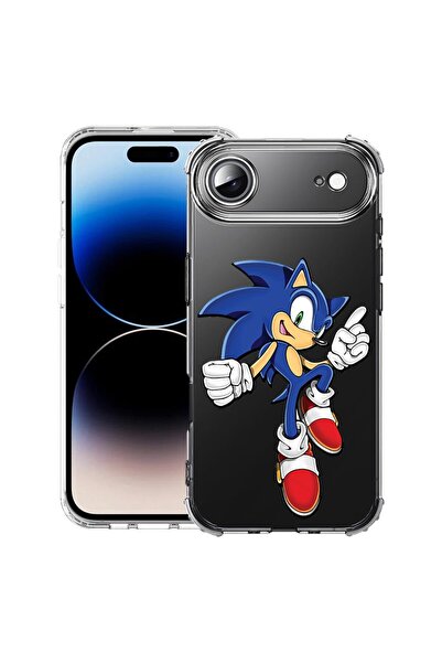 bestcase Husă pentru Apple iPhone 17 Air cu Design Sonic Boom, Antișoc, Colțu...