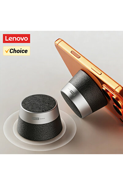 Choice لينوفو HD103 برو مكبر صوت بلوتوث أسود، مشغل بلوتوث لاسلكي مغناطيسي 5.4...