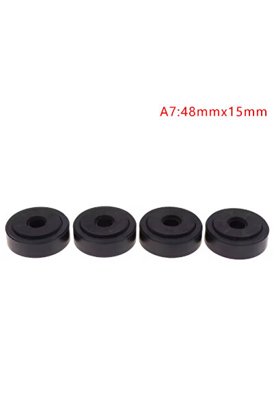 Choice Black 48mmx15mm 4Pcs Speaker Spikes Stand Parts Active Speakers Access...