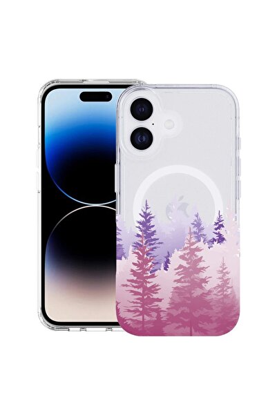 bestcase Husă pentru Apple iPhone 17 cu Design Lumini Matinale în Pădure, Mag...