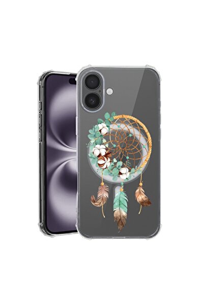bestcase Husa pentru Apple iPhone 16, MagSafe Anti Shock, Dreamcatcher, Prote...
