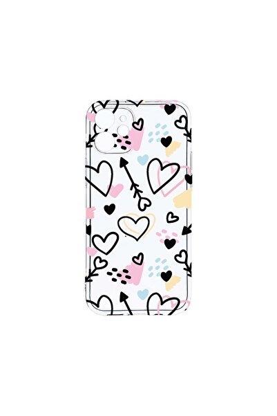 bestcase Θήκη Διαφανής Σιλικόνη 2MM, Συμβατή με Apple iPhone 11, Σχέδιο Συμβό...