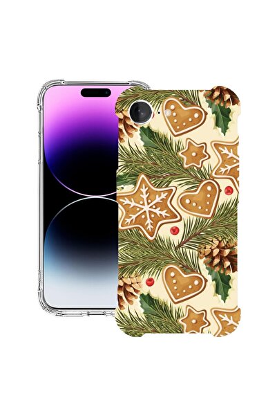 bestcase Husa pentru Apple iPhone 16e, Anti Shock 1.5MM, Xmas Pattner, Protec...