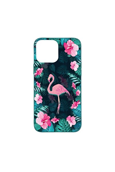 bestcase Husa Silicon Compatibila Cu Apple iPhone 13 Pro Max, Flamingo, rezis...