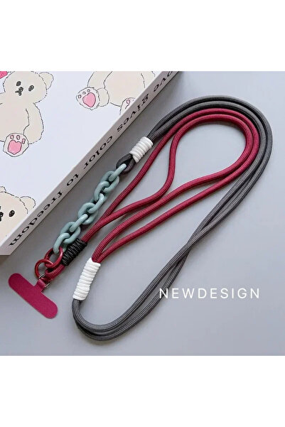Choice6 10 Red Black Knotting Universal Mobile Phone Hanging Rope Neck Straps...