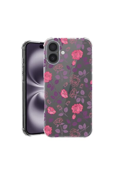 bestcase Θήκη για Apple iPhone 16 Plus, Αντικραδασμική 1.5MM, Ροζ, Αντοχή σε ...