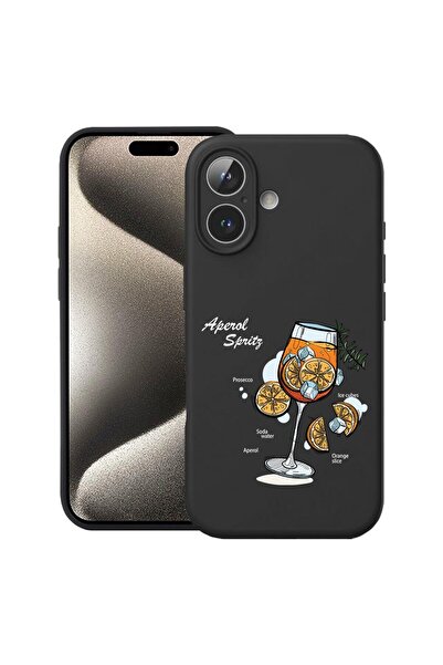 bestcase Husa Premium Silicon pentru Apple iPhone 16 Plus, Aperol Spritz, 182...