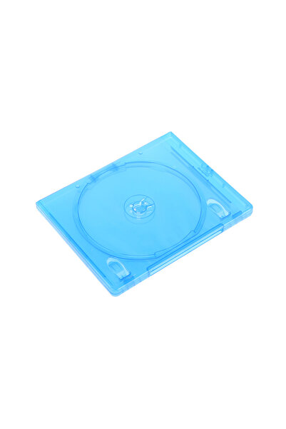Choice1 blue Double CD DVD Discs Storage Box Cover CD Game Case Protective Bo...