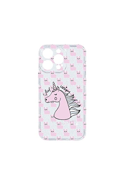 bestcase Husa Crystal Glitter 2MM, Compatibila Cu Apple iPhone 14 Pro, Unicor...
