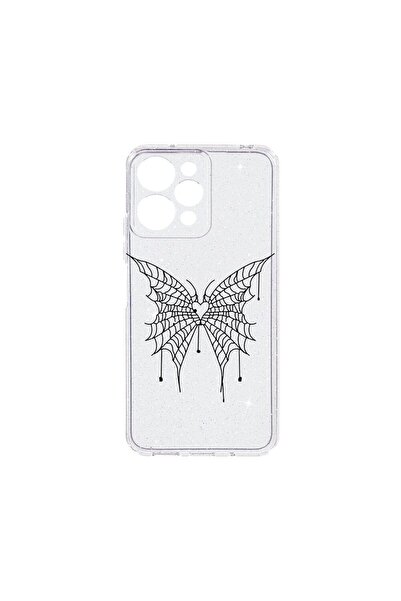 bestcase Θήκη Crystal Glitter 2MM, Συμβατή με Apple iPhone 12 Pro, Πεταλούδα,...