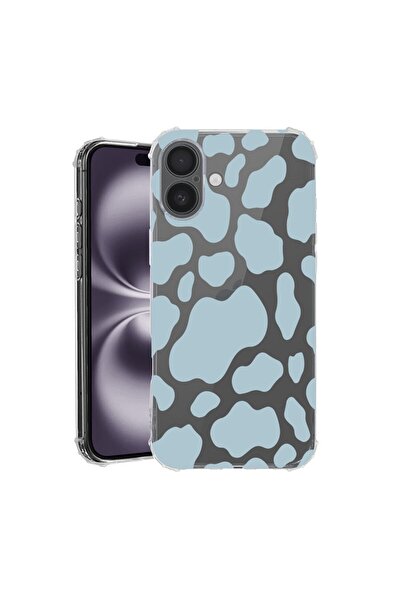 bestcase Husă pentru Apple iPhone 17 cu Design Blue Cow, Antișoc, Colțuri înt...
