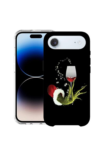 bestcase Husă pentru Apple iPhone 17 Air cu Design Xmas Grinch, Mag Anti Shoc...