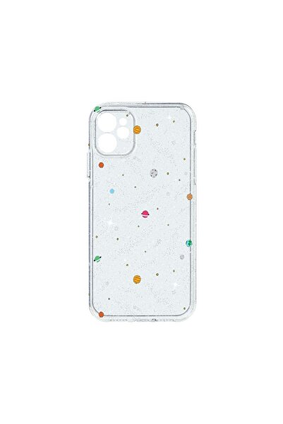 bestcase Θήκη με κρυστάλλινη λάμψη 2MM, Συμβατή με Apple iPhone 11, Σύμπαν, Π...