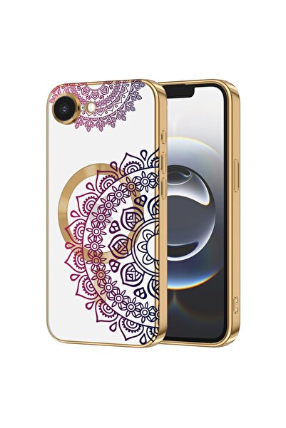 bestcase Πολυτελής Θήκη MagSafe, Συμβατή με Apple iPhone 16e, Αφηρημένο Δαντε...