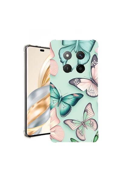 bestcase Θήκη για Honor Magic7 Lite, Αντικραδασμική 1.5MM, Σχέδιο Πεταλούδας,...