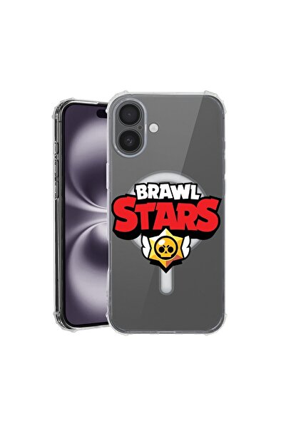 bestcase Case for Apple iPhone 16 Plus, MagSafe Anti Shock, Brawl Stars, Came...