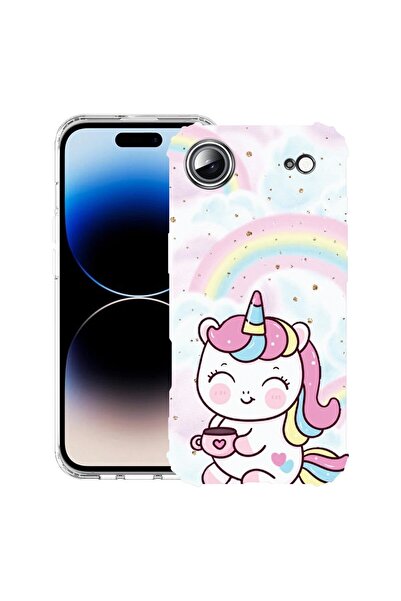 bestcase Husă pentru Apple iPhone 17 Air cu Design Micuț Unicorn, Antișoc, Co...