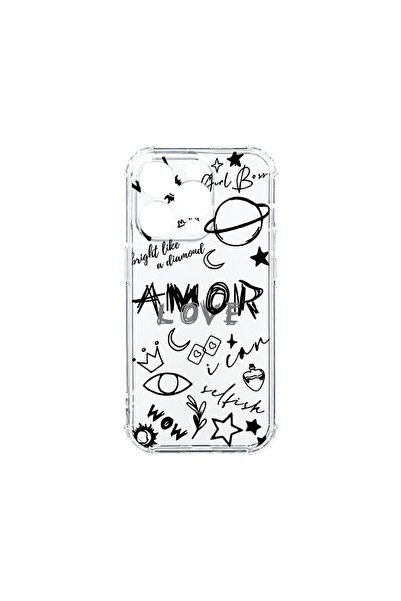 bestcase Husa Anti Shock 1.5MM, Compatibila Cu Apple iPhone 14 Pro, Goth Love...