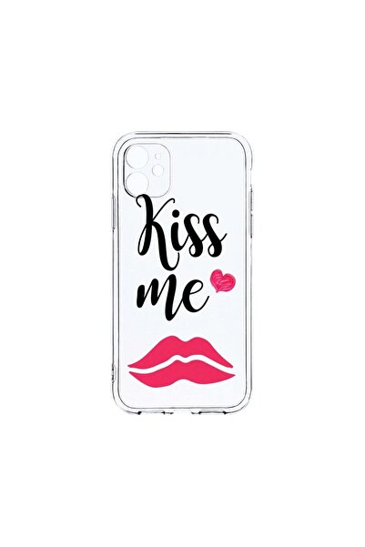 bestcase Διαφανής Θήκη Σιλικόνης 2MM, Συμβατή με Apple iPhone 12 Mini, Kiss M...
