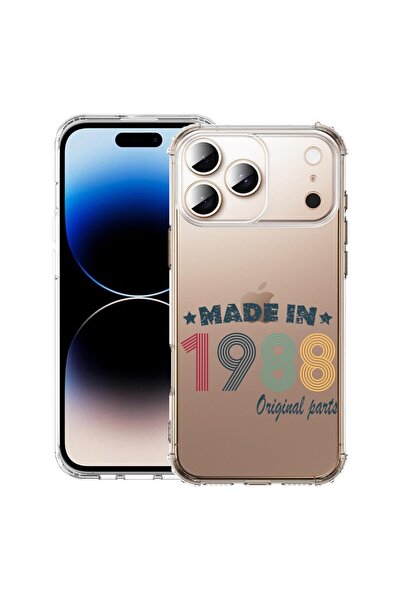 bestcase Θήκη για Apple iPhone 17 Pro Max με Σχέδιο Original Parts 1988, Αντι...