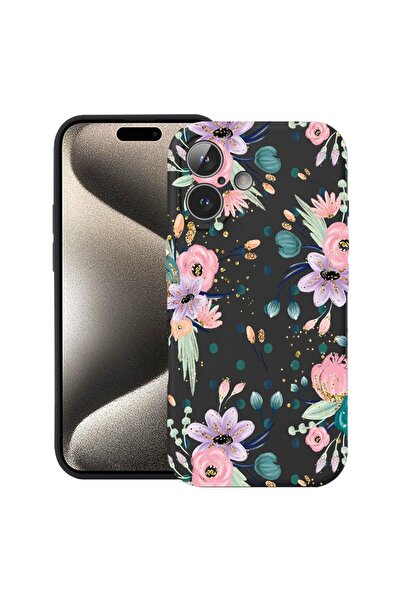 bestcase Husă pentru Apple iPhone 17 cu Design Flowers Collection, Silicon Pr...