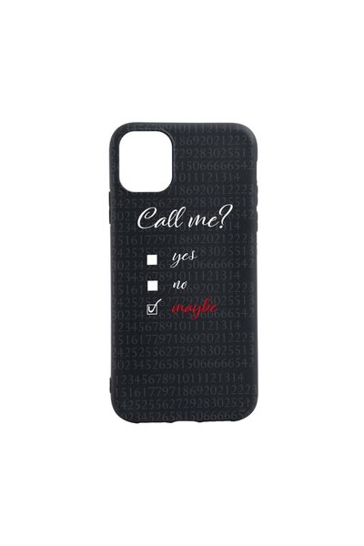 bestcase Θήκη σιλικόνης συμβατή με Apple iPhone 12 Mini, Call Me?, ανθεκτική ...