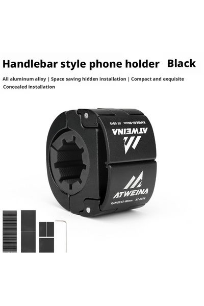 Choice Black Bicycle Mobile Phone Holder Hidden Ultra-Light MTB ROAD BikeAlum...