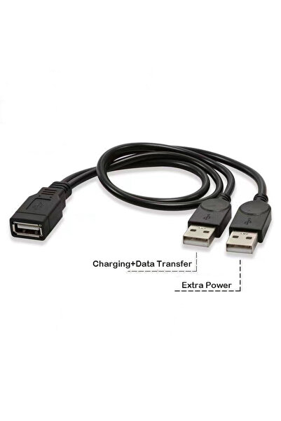 Choice As Photo USB Cable Splitter Data Transfer Power Supply Cord 30CM USB2....