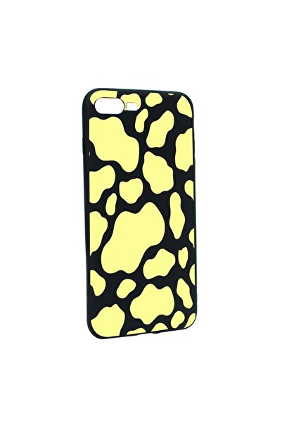 bestcase Husa Silicon Compatibila Cu Apple iPhone 7 Plus / 8 Plus, Yellow Cow...