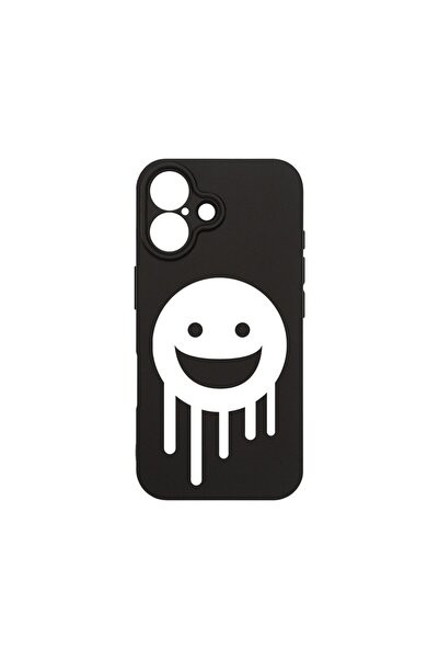 bestcase Θήκη για Apple iPhone 16 Plus, Λεπτή Premium Σιλικόνη 1.2MM, Smiley,...