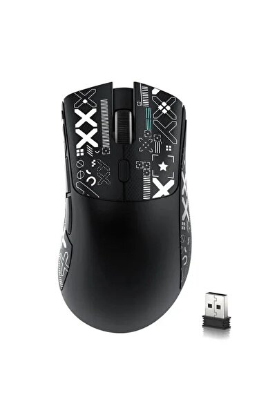 choice2 ماوس R1 Black ATTACK SHARK R1 خفيف الوزن للغاية بوزن 59 جرام، مزود بم...