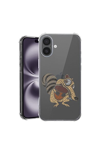 bestcase Husa pentru Apple iPhone 16, Anti Shock 1.5MM, Calligraphy Scrat, Re...