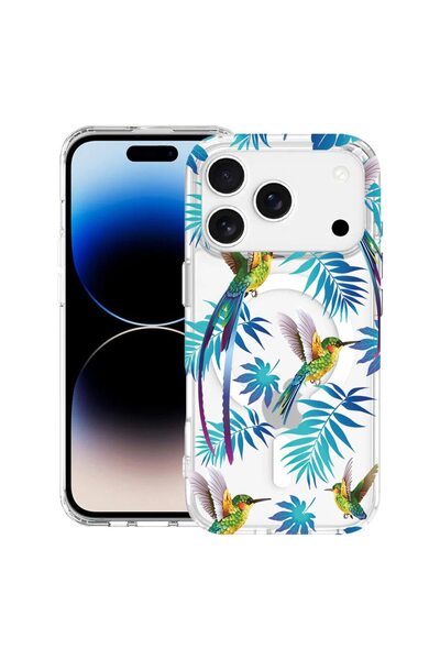 bestcase Θήκη για Apple iPhone 17 Pro με Σχέδιο Άγριο Τροπικό, Mag Anti Shock...