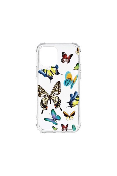 bestcase Αντικραδασμική Θήκη 1.5MM, Συμβατή με Apple iPhone 12, Όμορφες Πολύχ...