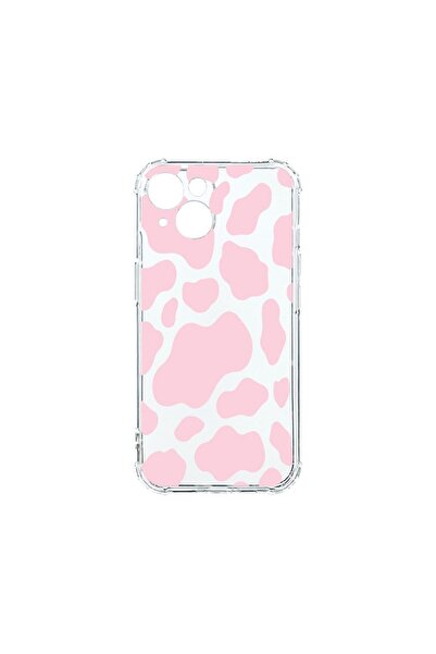 bestcase Husa Anti Shock 1.5MM, Compatibila Cu Apple iPhone 15, Pink Cow, Rez...