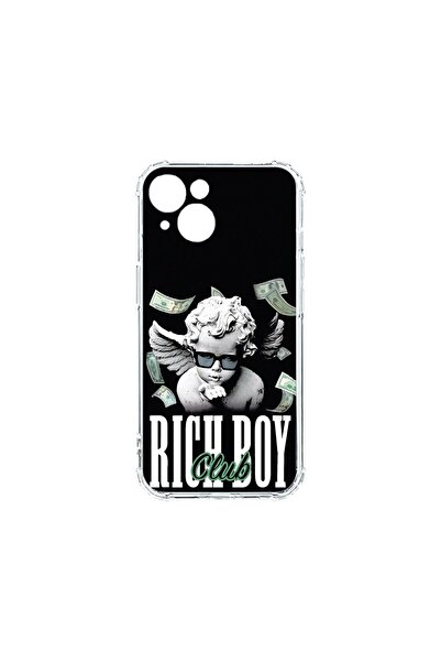 bestcase Husa Αντικραδασμική 1.5MM, συμβατό με Apple iPhone 15, Rich Boy Club...