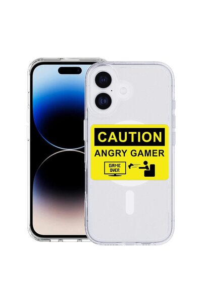 bestcase Θήκη για Apple iPhone 17 με σχέδιο Angry Gamer, Αντικραδασμική TPU μ...