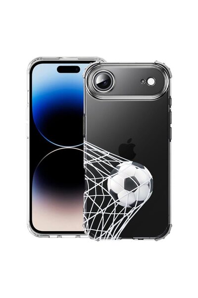 bestcase Husă pentru Apple iPhone 17 Air cu Design Fotbal - Goooaaall, Antișo...