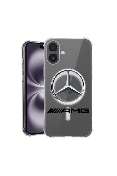 bestcase Husa pentru Apple iPhone 16, MagSafe Anti Shock, Mercedes-Benz AMG, ...