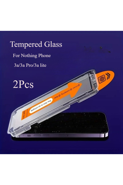 choice2 Nothing Phone (3a) Lite 2 Pcs 2Pcs Premium Oleophobic Coating Tempere...