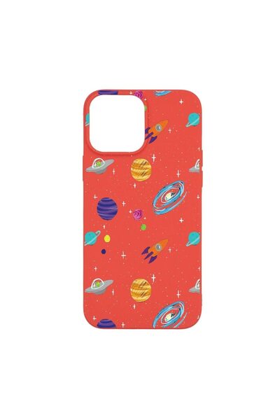 bestcase Θήκη σιλικόνης, Συμβατή με Apple iPhone 13 Pro Max, Σύμπαν, Πλανήτες...