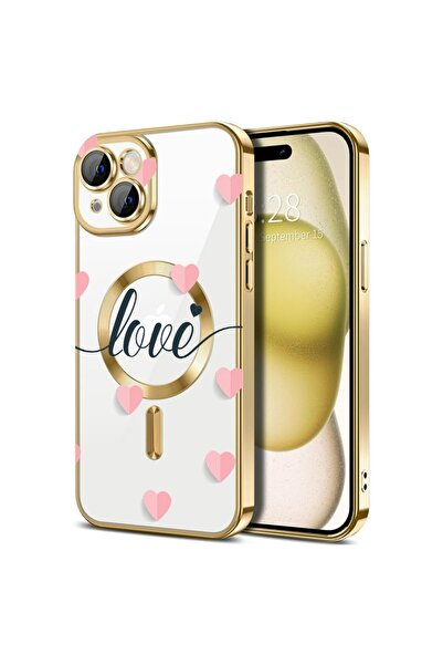 bestcase Πολυτελής Θήκη MagSafe, Συμβατή με Apple iPhone 14, Ρομαντικό Σχέδιο...