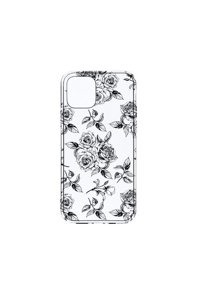bestcase Husa Clear Silicon 2MM, Compatibila Cu Apple iPhone 12 Pro, Black Ro...