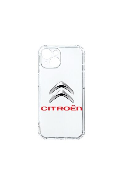 bestcase Husa Anti Shock 1.5MM, compatibila cu Apple iPhone 15, Logo Citroen,...