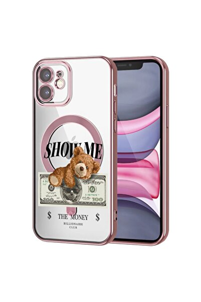 bestcase Husa Luxury MagSafe, Συμβατό με Apple iPhone 11, Αρκουδάκι  "Δείξε μ...