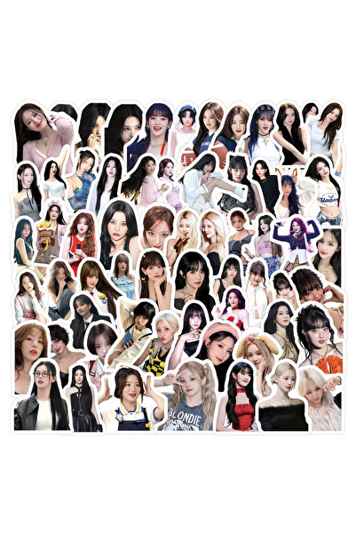 Choice ملصقات متعددة الألوان لفرقة الفتيات الكورية Gidle، 100 قطعة، ملصقات DI...