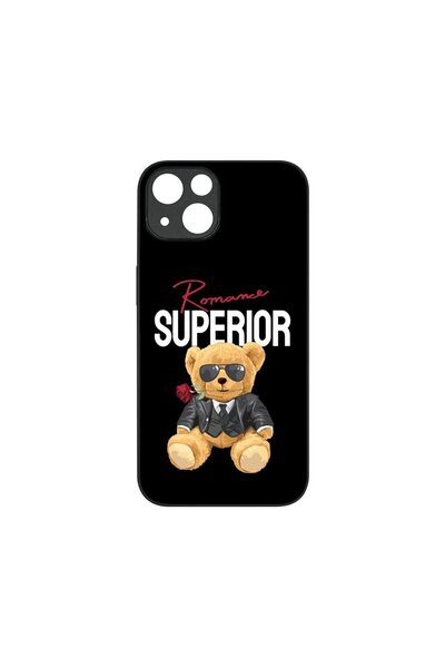 bestcase Husa MaxSafe, Compatibilă cu Apple iPhone 15 Plus, Ursuleț de pluș L...